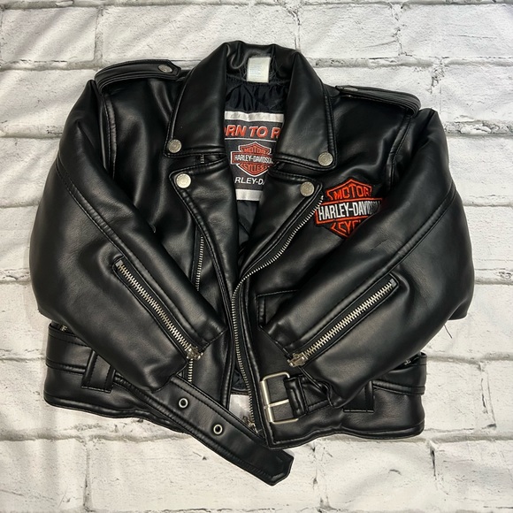 Harley-Davidson Other - Harley Davidson jacket size 4T vintage 1997 circa boy/girl
